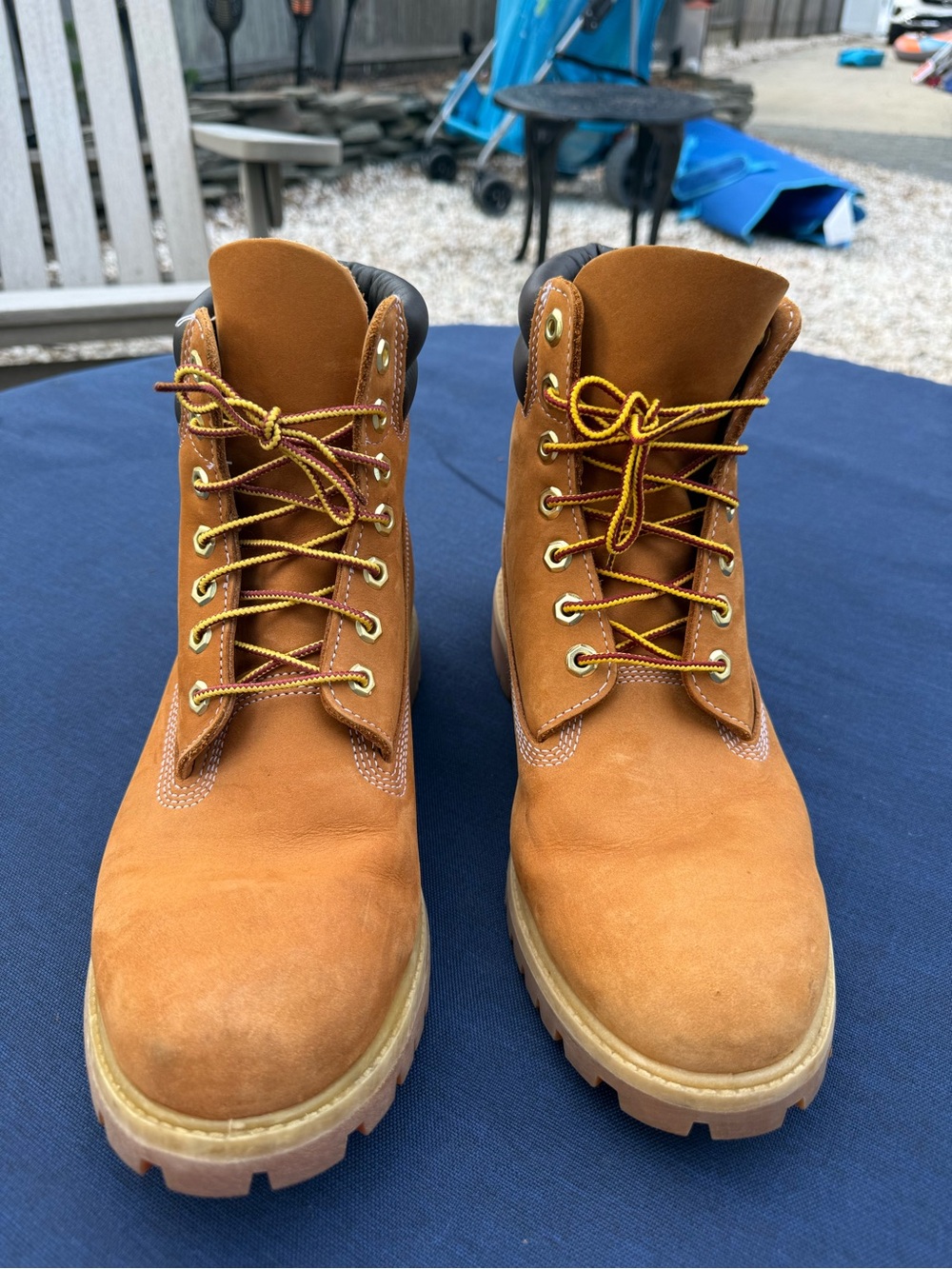 Timberland Ortholite Men’s Work Boots in Wheat Size 11